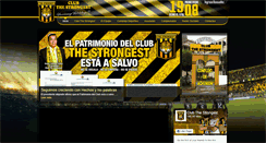 Desktop Screenshot of club-thestrongest.com